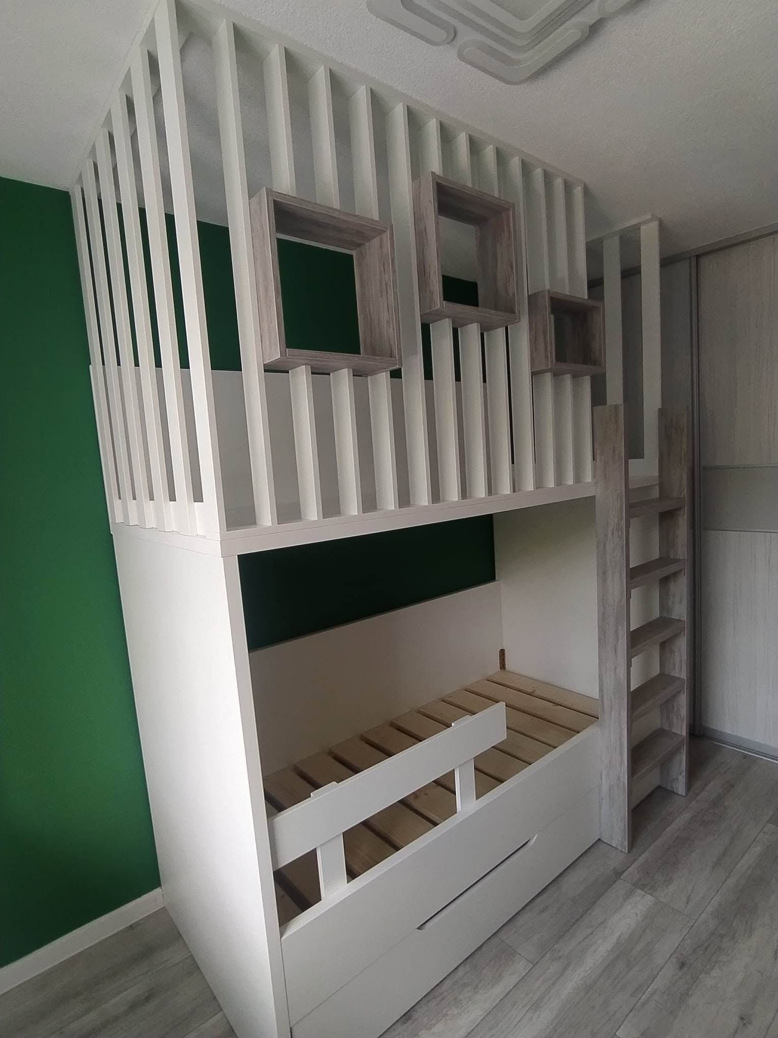 Detská izba na mieru č. 8 — Nábytok do detskej izby na mieru