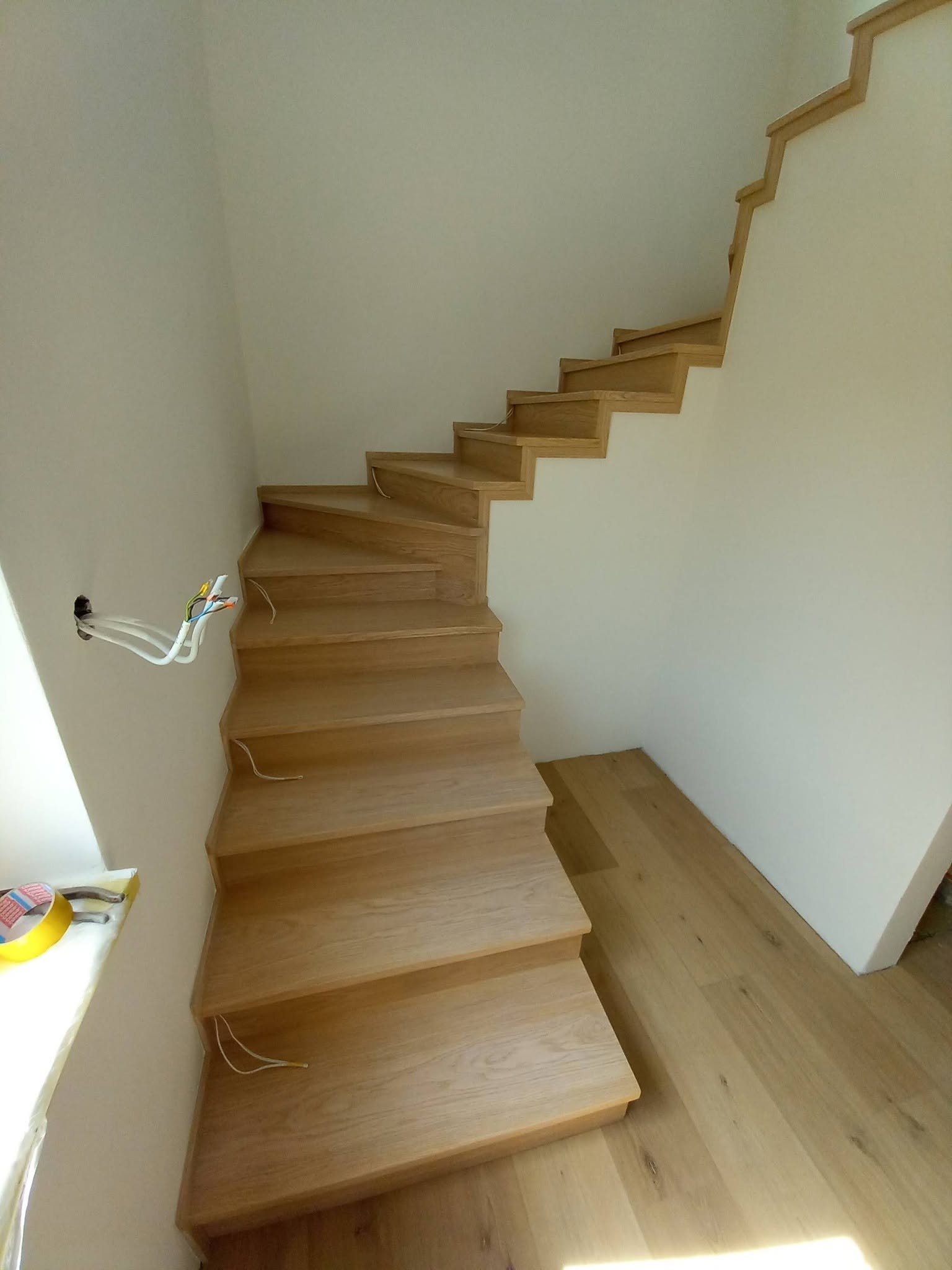 Drevené schodisko č. 14 — Drevené schodisko na mieru