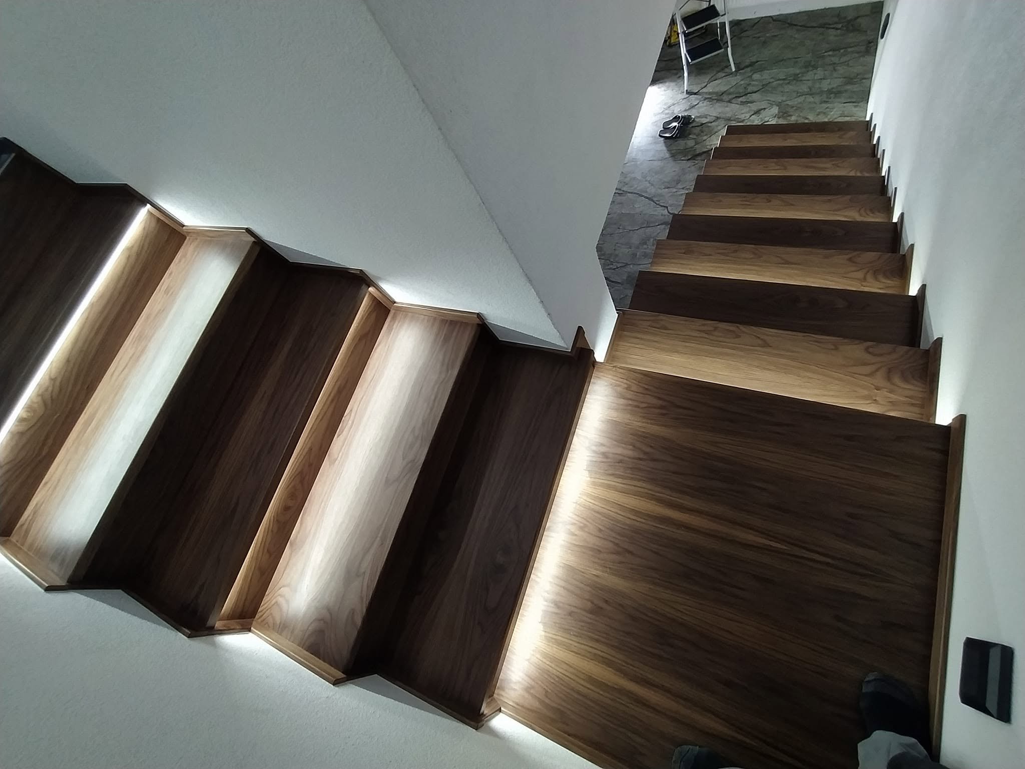 Drevené schodisko č. 51 — Drevené schodisko na mieru